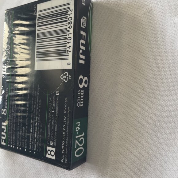 Fuji 8mm P6-120 Video Cassette High Quality 120/240 Min Recording Time Durable - Picture 6 of 7